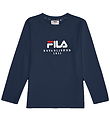 Blouse Fila - Benna - Black Iris av. Logo