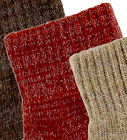 Moufles Mikk-Line - Laine/Polyamide - 3 Pack - Apple Beurre-Choc Moufles Mikk-Line - Laine/Polyamide - 3 Pack - Apple Beurre-Choc