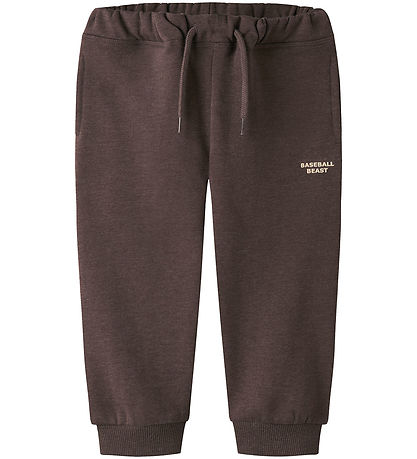 Name It Sweatpants - NmmLoaf - Shaved Chocolate