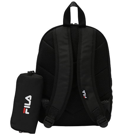 Sac à Dos av. Trousse Fila - Paluzzo - Small - Noir av. Logo Sac à Dos av. Trousse Fila - Paluzzo - Small - Noir av. Logo