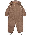 Hust and Claire Snowsuit - HCOtine - Wood Smoke w. Leopard Hust and Claire Snowsuit - HCOtine - Wood Smoke w. Leopard