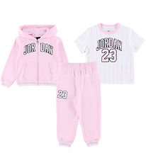 Jordan Sweat Set - Pink Foam/White