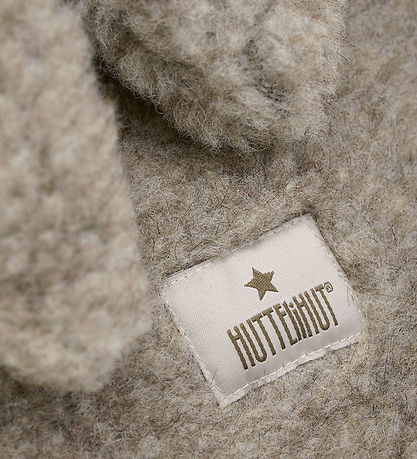 Huttelihut Balaclava - Wool - Teddy - 2-layer - Camel Melange