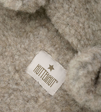 Huttelihut Balaclava - Wool - Teddy - 2-layer - Camel Melange