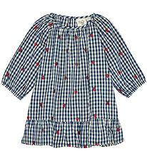 Flöss Dress - Nolly - Berry Blue check
