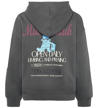 Sweat à Capuche Grunt - GrBama - Dark Grey Sweat à Capuche Grunt - GrBama - Dark Grey