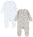 Pippi Baby Schlafanzüge - 2er-Pack - Regentag
