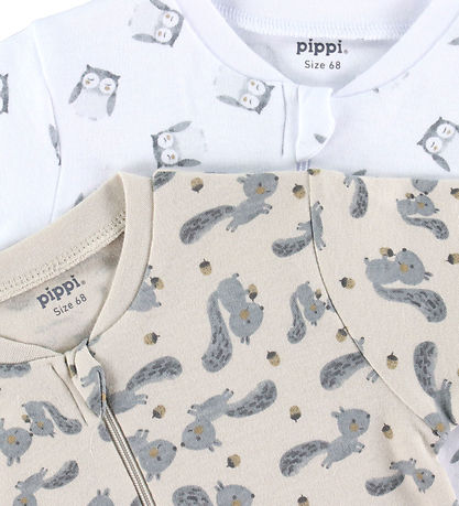 Pippi Baby Schlafanzüge - 2er-Pack - Regentag