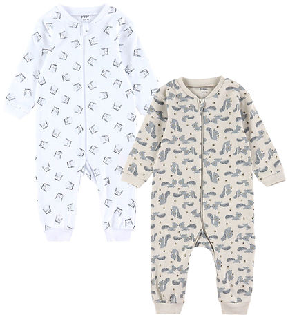 Pippi Baby Schlafanzüge - 2er-Pack - Regentag