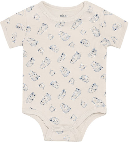 Bodies m/c Pippi Baby - 4 Pack - Silex Stone Bodies m/c Pippi Baby - 4 Pack - Silex Stone