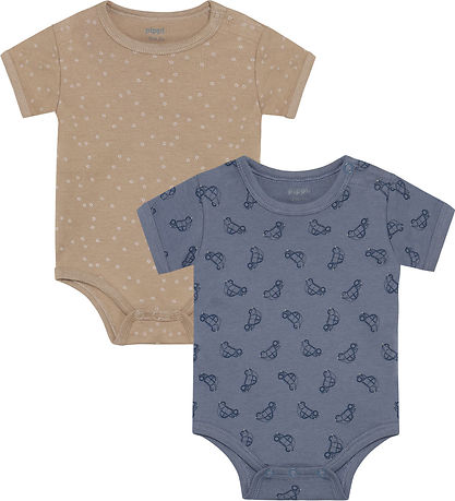 Bodies m/c Pippi Baby - 4 Pack - Silex Stone Bodies m/c Pippi Baby - 4 Pack - Silex Stone