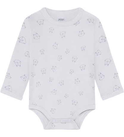 Bodies m/l Pippi Baby - 4 Pack - Jour de pluie Bodies m/l Pippi Baby - 4 Pack - Jour de pluie