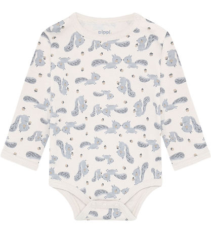Bodies m/l Pippi Baby - 4 Pack - Jour de pluie Bodies m/l Pippi Baby - 4 Pack - Jour de pluie