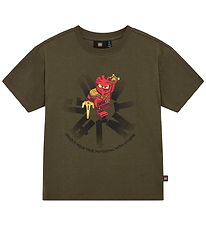 LEGO® Wear Ninjago T-shirt - LwTaffy 609 - Green