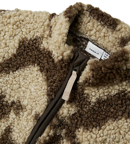Veste polaire Name It - NkmOzias - Fossile d'Islande/DELICIOSO Veste polaire Name It - NkmOzias - Fossile d'Islande/DELICIOSO