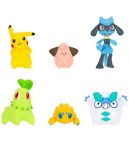 Figurine Jouet Pokémon - 6 Pack - Battle Figure Figurine Jouet Pokémon - 6 Pack - Battle Figure