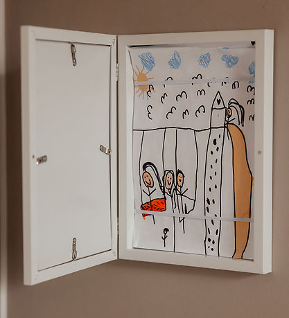 Cadre galerie Vanilla Copenhagen - A4 x 80 - Blanc Cadre galerie Vanilla Copenhagen - A4 x 80 - Blanc