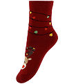 Melton Socks - Party Reindeer - Sundried Tomato Melton Socks - Party Reindeer - Sundried Tomato