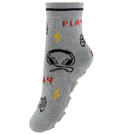 Chaussettes Melton - ABS - Jeux - Marron Clair Chiné Chaussettes Melton - ABS - Jeux - Marron Clair Chiné