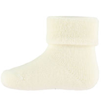 Minipop Socken - Wolle - Off White