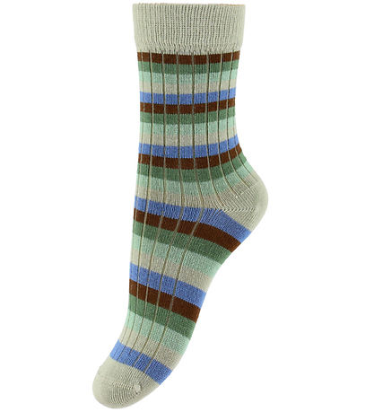 Minipop Socken - Bambus - 3er-Pack - Blue Mix