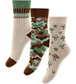 Minipop Socken - Bambus - 3er-Pack - Braue Mix
