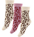 Minipop Socken - Bambus - 3er-Pack - Leo Mix