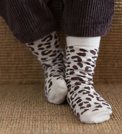 Minipop Socken - Bambus - 3er-Pack - Leo Mix