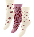 Minipop Socken - Bambus - 3er-Pack - Herbst Anemone Mix