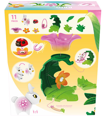 Flora Balançoire fleurie av. Figurine BRIO - Azalée