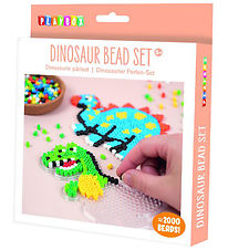 Perles Playbox - 2000 - 2 Palettes de Perles - Dinosaures