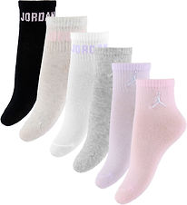 Jordan Enkelsokken - 6-pack - Roze Schuim