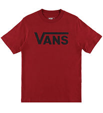 Vans T-shirt - Bordeaux w. Logo