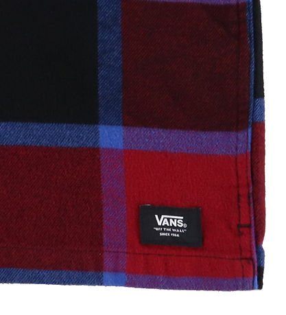 Vans Shirt - Larkspur Blanket - Bordeaux/Black