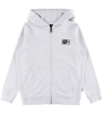 Vans Cardigan - Town Blocked Box - Light Grey Melange
