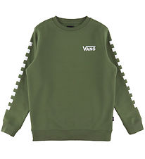 Vans Sweatshirt - Exposition Check II - Pine Forest w. Print