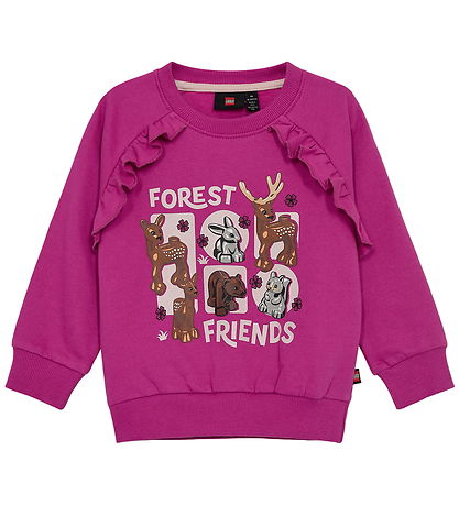Duplo Sweat-shirt LEGO® Wear - LwSanyu - Rose av. Animaux Duplo Sweat-shirt LEGO® Wear - LwSanyu - Rose av. Animaux