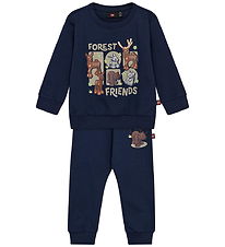 LEGO® Wear Duplo Sweat Set - LwSanyu - Dark Blue w. Animals LEGO® Wear Duplo Sweat Set - LwSanyu - Dark Blue w. Animals