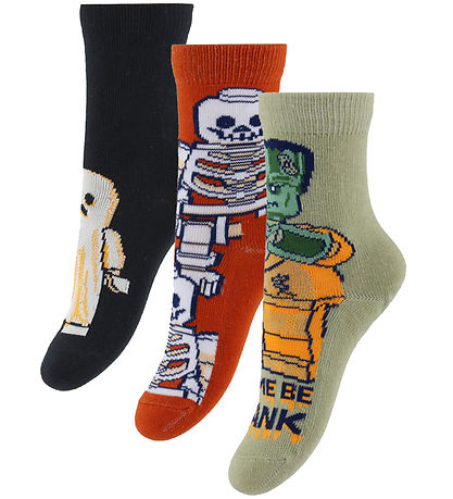 Chaussettes LEGO® Wear - 3 Pack - LwAgan - Noir/Rouge/Beige av.  Chaussettes LEGO® Wear - 3 Pack - LwAgan - Noir/Rouge/Beige av.