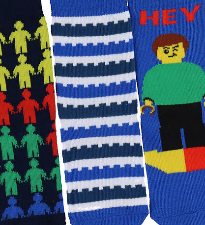 Chaussettes LEGO® Wear - 3 Pack - Bleu Chaussettes LEGO® Wear - 3 Pack - Bleu
