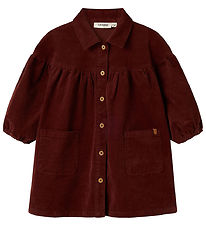 Robe Lil' Atelier - Velours Côtelé - NmfObert - Chaud Chocolate Robe Lil' Atelier - Velours Côtelé - NmfObert - Chaud Chocolate