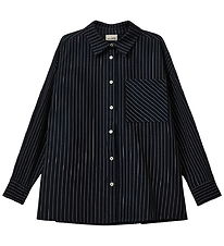 Sofie Schnoor Skjorte - KaliaSy - Dark Navy m. Striper