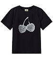 Sofie Schnoor T-shirt - ZenaSY - Black w. Print