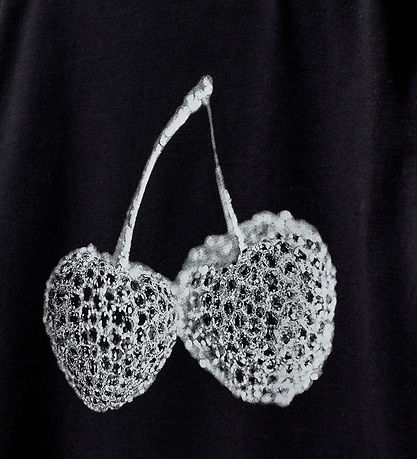 T-Shirt Sofie Schnoor - ZenaSY - Noir av. Imprimé T-Shirt Sofie Schnoor - ZenaSY - Noir av. Imprimé