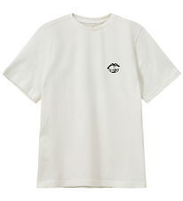 T-Shirt Sofie Schnoor - ZenaSY - Blanc comme neige av. Imprimé T-Shirt Sofie Schnoor - ZenaSY - Blanc comme neige av. Imprimé