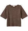 Sofie Schnoor T-shirt - Knitted - CerinSY - Brown Melange