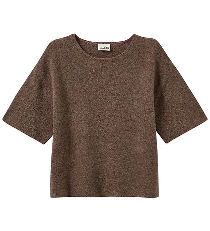 Sofie Schnoor T-shirt - Knitted - CerinSY - Brown Melange