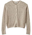 Sofie Schnoor Cardigan - Knitted - CisseSY - Beige w. Pointelle