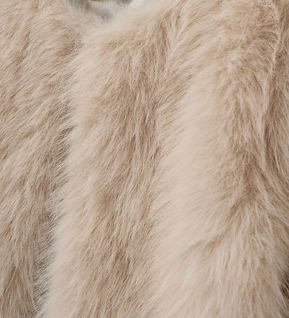 Sofie Schnoor Jacket - Faux Fur - FullaSY - Light Grey