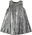 Sofie Schnoor Dress - SallySK - Silver w. Sequins